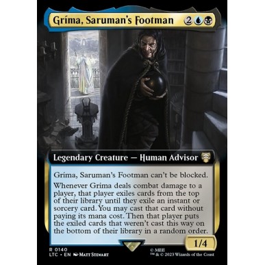 Gríma, Saruman's Footman