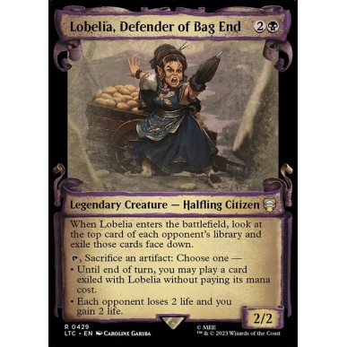 Lobelia, Defender of Bag End