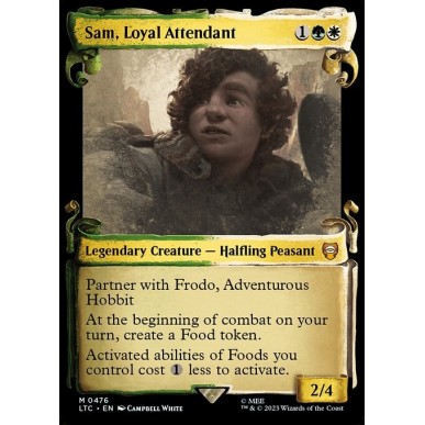 Sam, Loyal Attendant