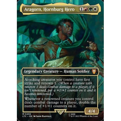 Aragorn, Hornburg Hero