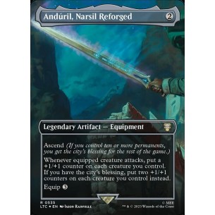 Andúril, Narsil Reforged