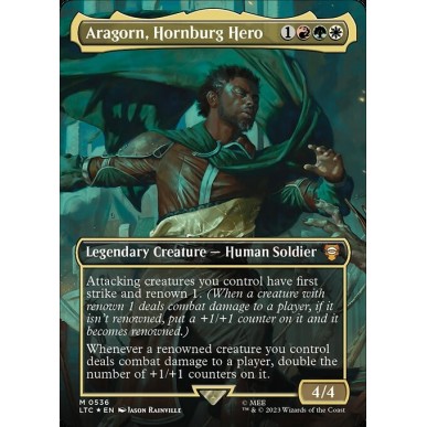 Aragorn, Hornburg Hero