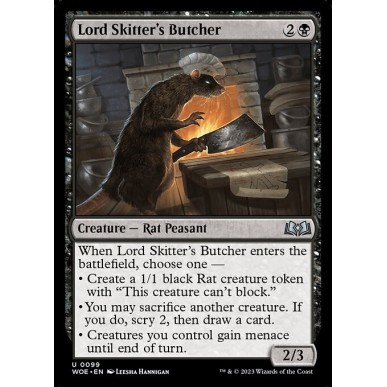 Lord Skitter's Butcher