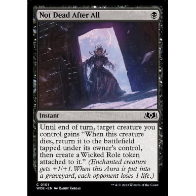 Not Dead After All