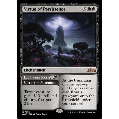 Virtue of Persistence // Locthwain Scorn