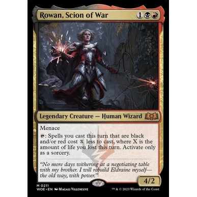 Rowan, Scion of War