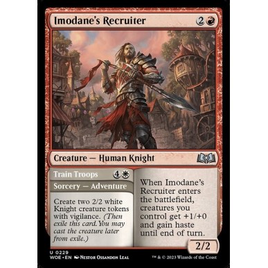 Imodane's Recruiter // Train Troops