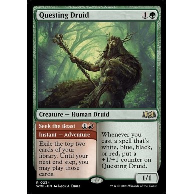 Questing Druid // Seek the Beast
