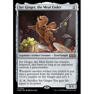 Syr Ginger, the Meal Ender