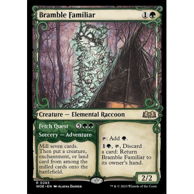 Bramble Familiar // Fetch Quest