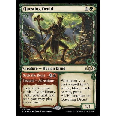 Questing Druid // Seek the Beast