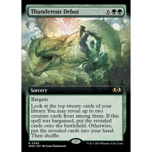 Thunderous Debut