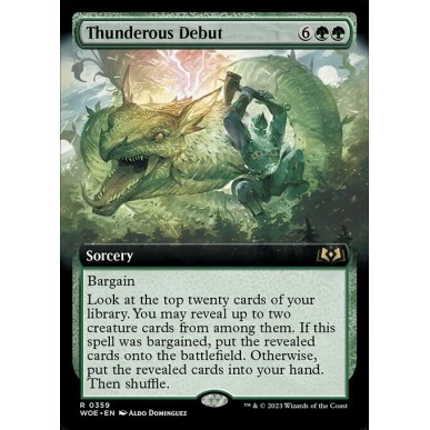 Thunderous Debut