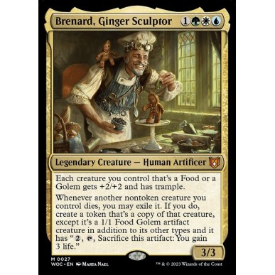 Brenard, Ginger Sculptor