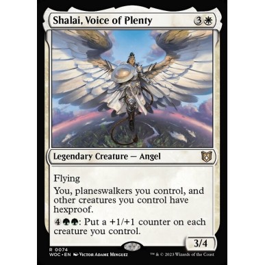 Shalai, Voice of Plenty