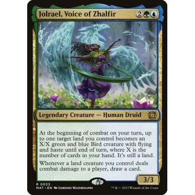 Jolrael, Voce di Zhalfir