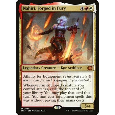 Nahiri, Forgiata nella Furia