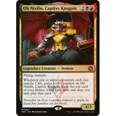 Ob Nixilis, Capo Prigioniero