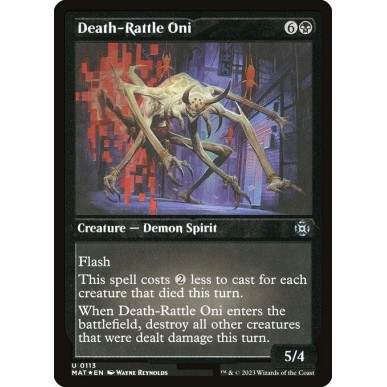 Oni del Rantolo di Morte