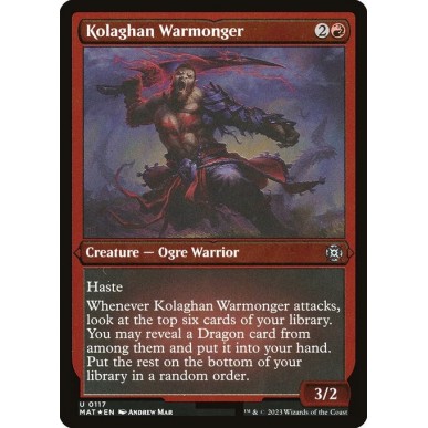 Guerrafondaio di Kolaghan