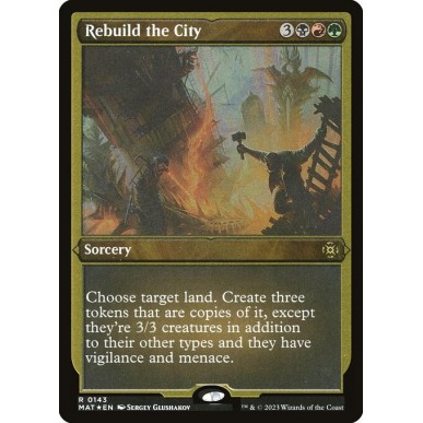 Ricostruire la Città