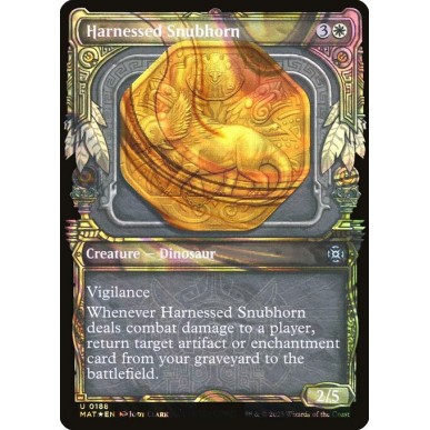 Harnessed Snubhorn