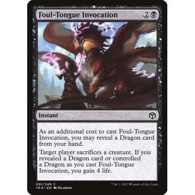 Foul-Tongue Invocation