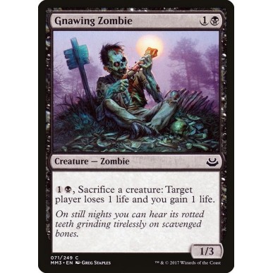 Gnawing Zombie