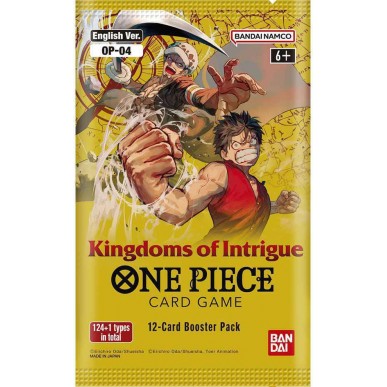 One Piece Card Game - Kingdoms of Intrigue OP-04 - Bustina da 12 Carte (ENG)