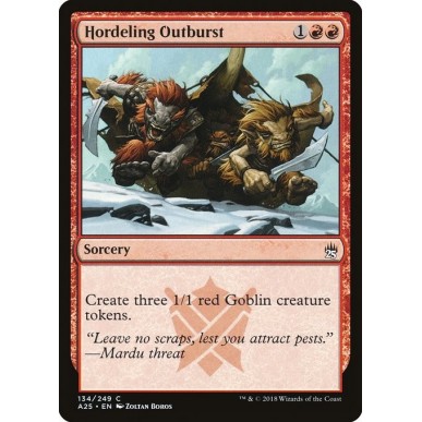 Hordeling Outburst