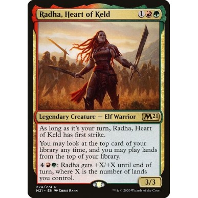 Radha, Cuore di Keld