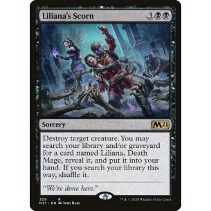 Sdegno di Liliana