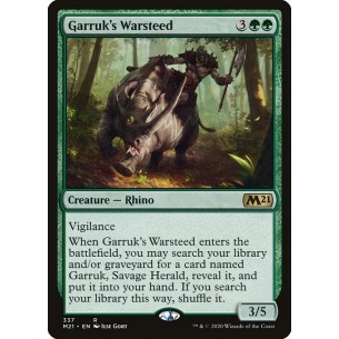 Destriero da Guerra di Garruk