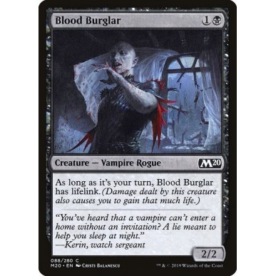 Blood Burglar