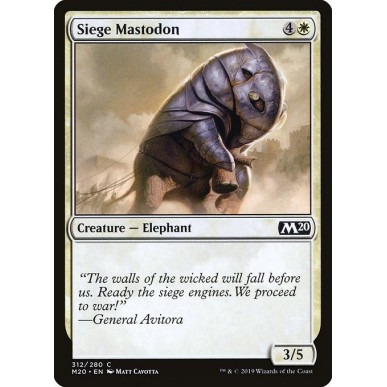 Siege Mastodon