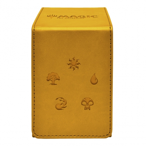 Alcove Flip Box - Gold for Magic - Ultra Pro Deck Box