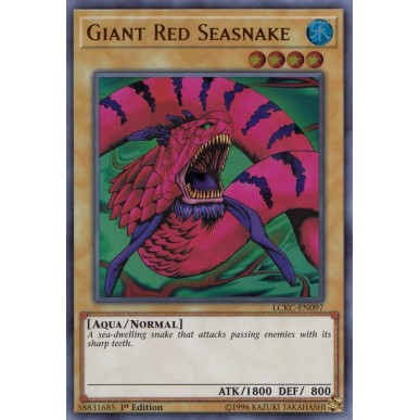 Serpente Marino Gigante Rosso