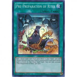 Pre-Preparation of Rites