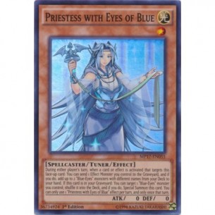 Priestess with Eyes of Blue