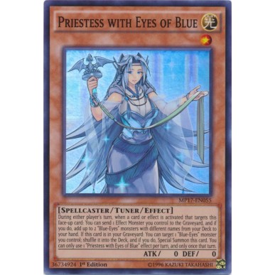 Priestess with Eyes of Blue