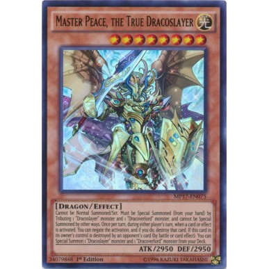 Master Peace, the True Dracoslayer