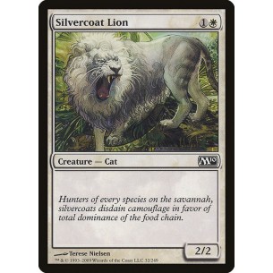 Leone dal Manto Argentato
