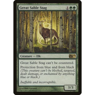 Great Sable Stag