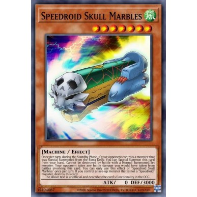 Speedroid Skull Marbles