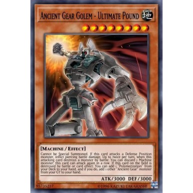 Ancient Gear Golem - Ultimate Pound