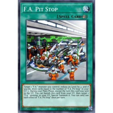F.A. Pit Stop