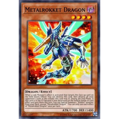 Metalrokket Dragon