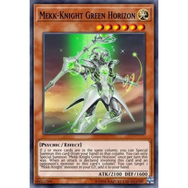 Mekk-Knight Green Horizon