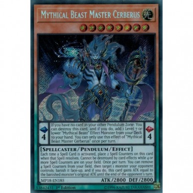Mythical Beast Master Cerberus