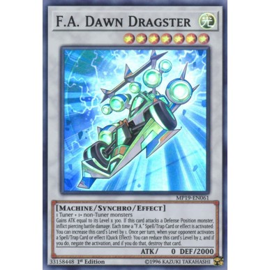 F.A. Dragster dell'Alba